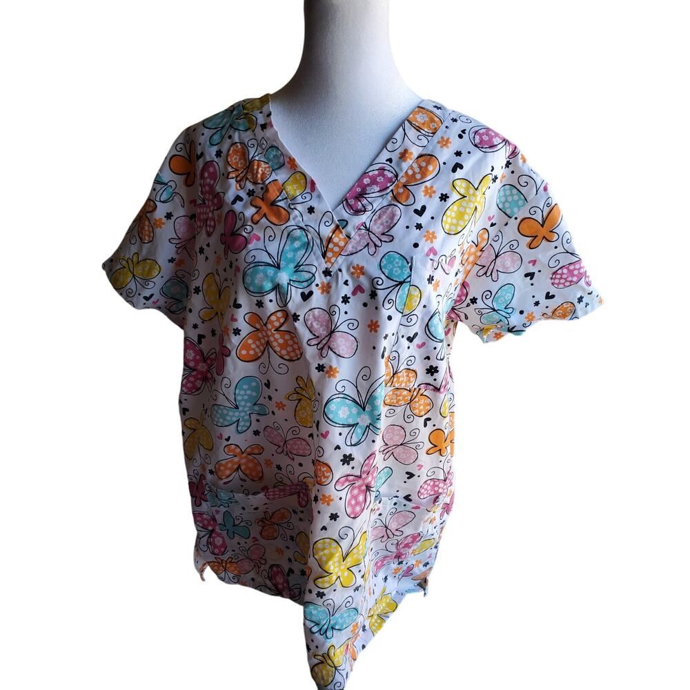 Woman's Owl Scrub - Size L - 20 W x 26 L